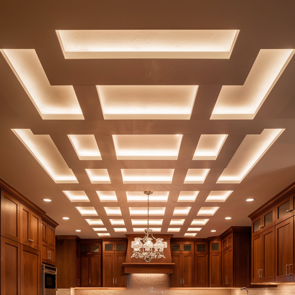 How to Create a Warm Glow with Recessed Tray Lighting in Your Kitchen