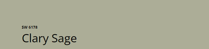 Sherwin-Williams Clary Sage (SW 6178)
Soft green with a touch of gray, offering a calm, earthy feel.