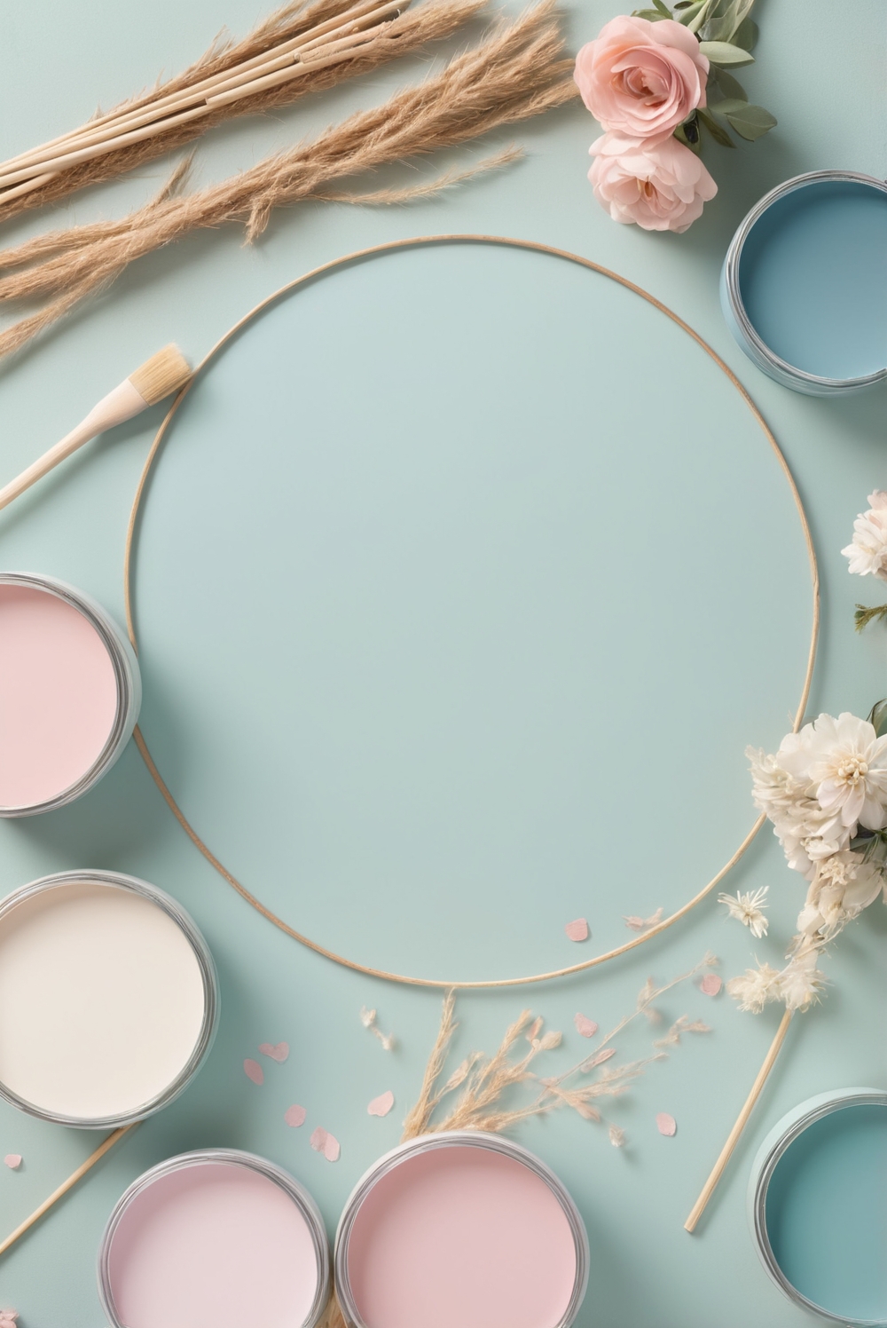 Best 5 Palettes SW colors with Baby Blue and Soft Pink for your Kitchen