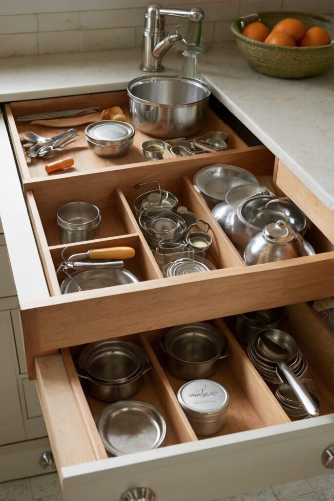 How do drawer organizers keep kitchen items neatly arranged? - Lorena ...