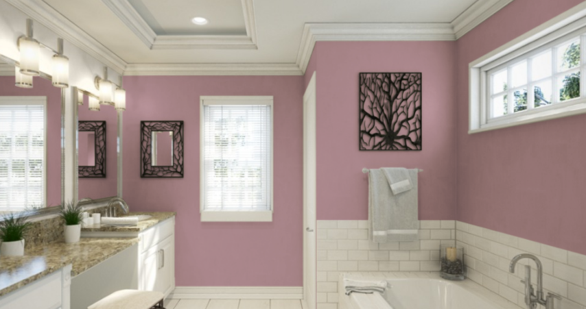 Sherwin-Williams Rose (SW 6290)
A rich, romantic pink with deep rose undertones, perfect for adding warmth and elegance. This vibrant shade brings a bold, yet sophisticated touch to any room.