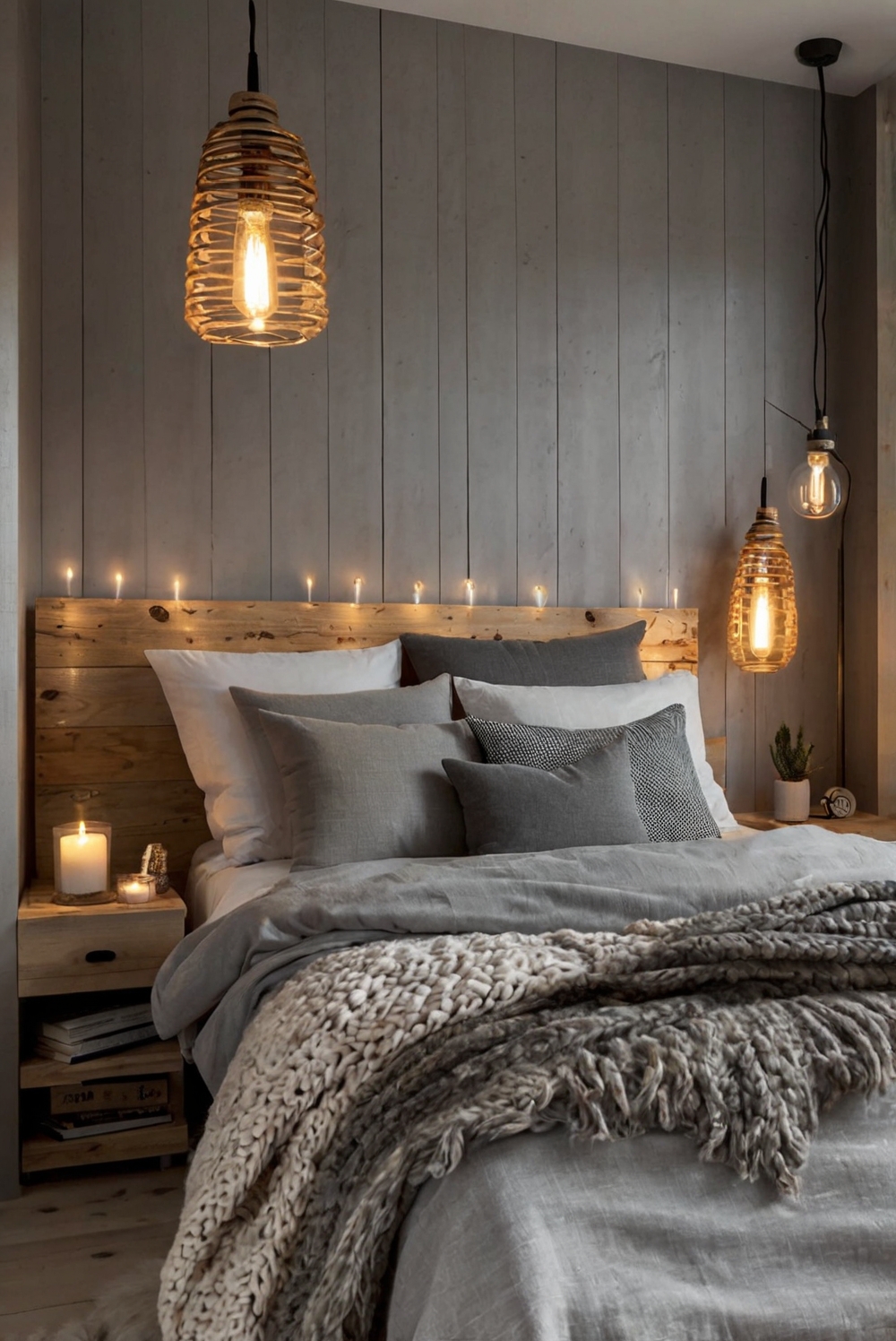 Why should you install bedside lamps for reading and ambient lighting?