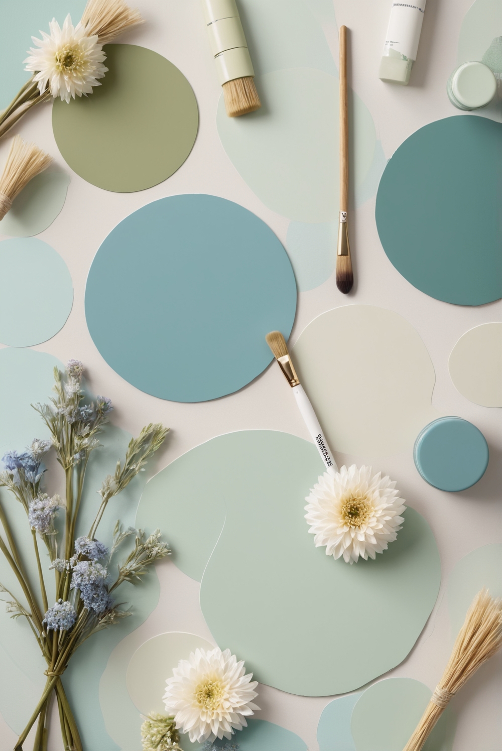 Best 5 Palettes SW colors with Lavender and Teal for your LivingRoom