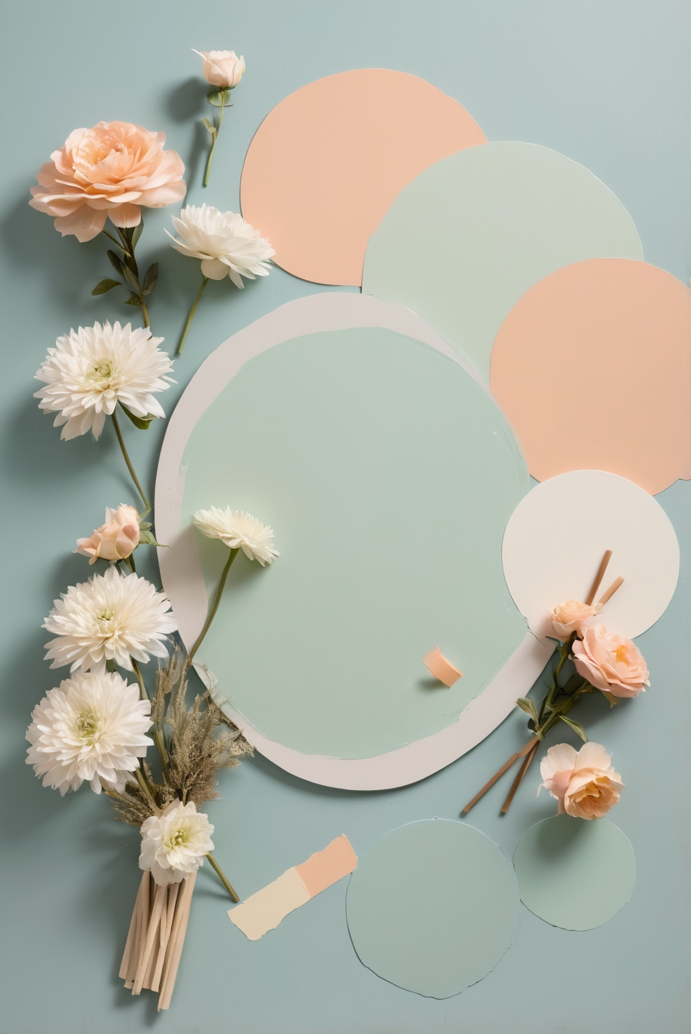 Best 5 Palettes SW colors with Silver and Peach for your LivingRoom