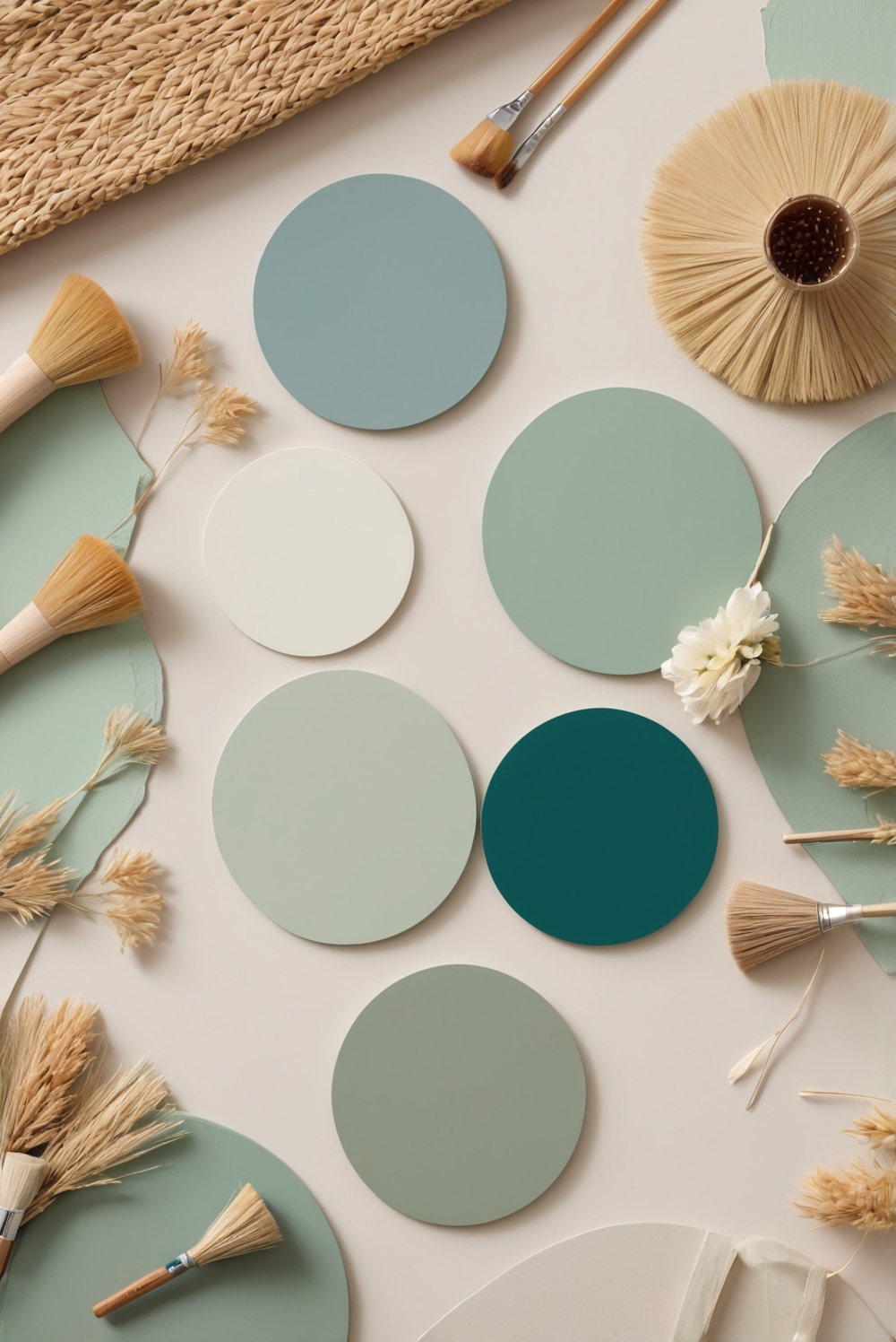 Best 5 Palettes SW colors with Terracotta, Emerald, Earthy Elegance for your Kitchen