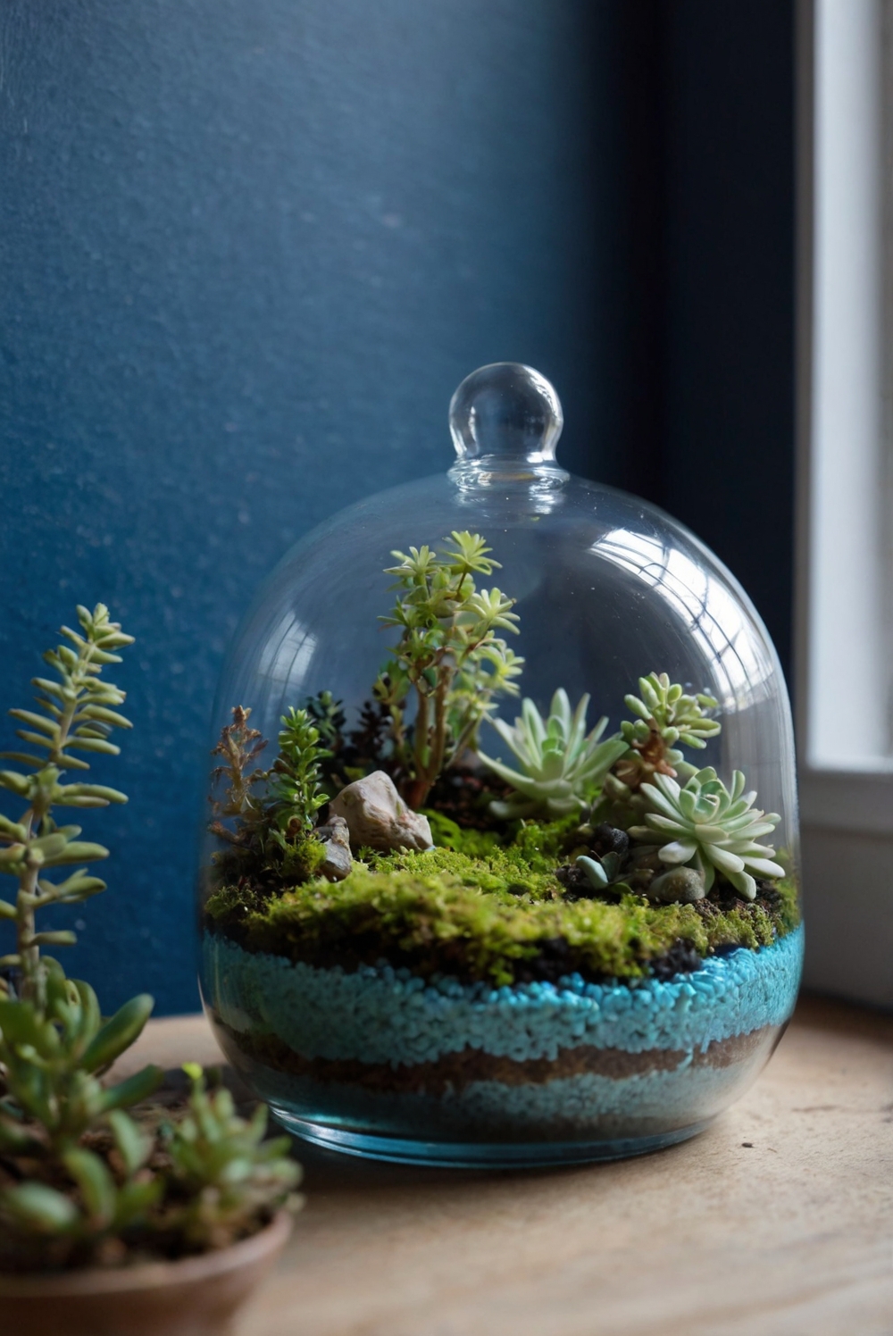 enclosed terrarium, indoor garden, terrarium plants, miniature ecosystem, terrarium design, terrarium decoration, terrarium maintenance home decorating, home interior, home interior design, home decor interior design, space planning, interior design space planning, decorating interiors