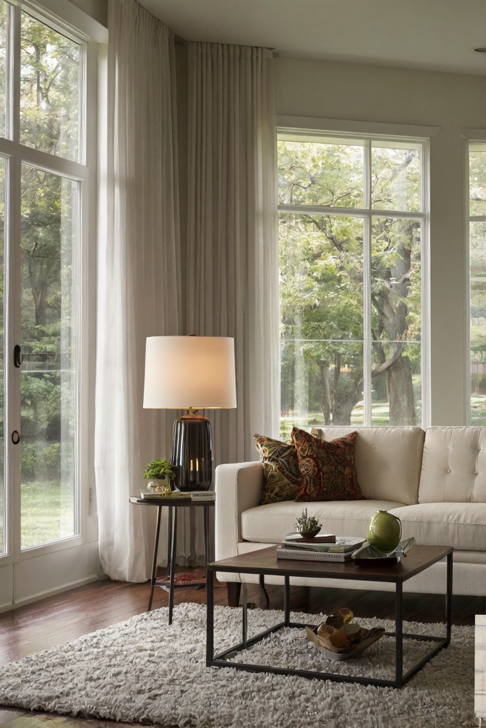 How can you ensure your curtains have the right fullness?