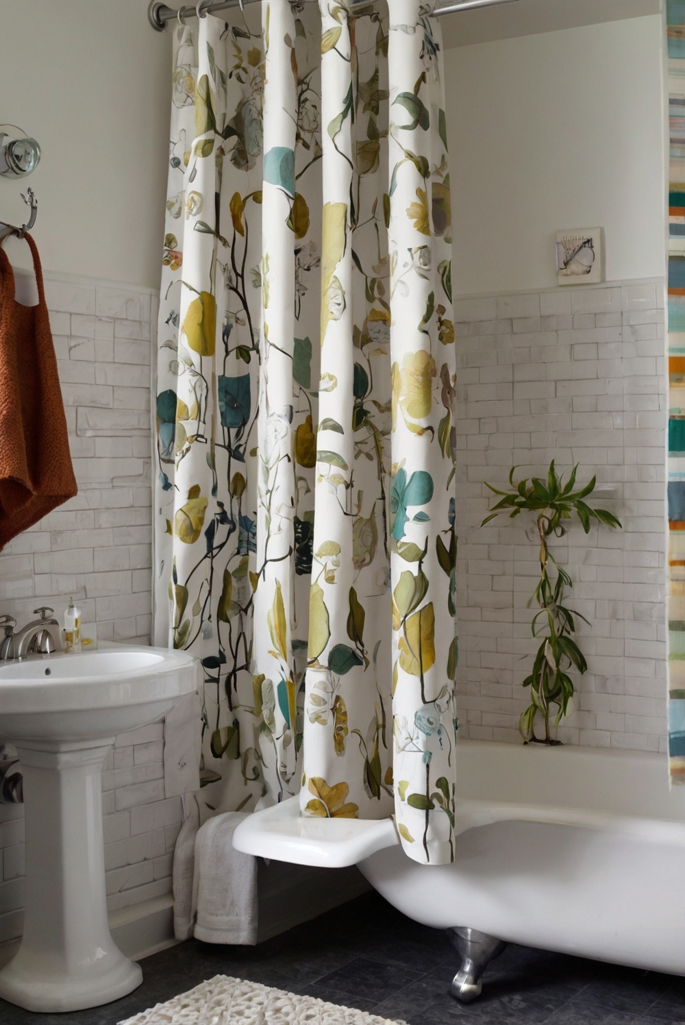 How to Add Style with Shower Curtain Ring Covers?