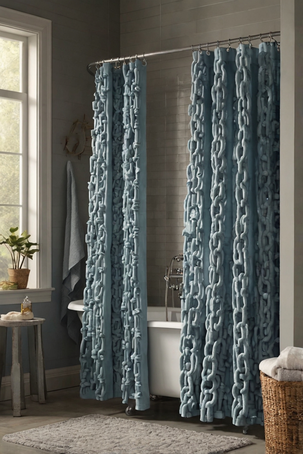 How to Enhance Your Bathroom Decor with Decorative Shower Curtain Rings?