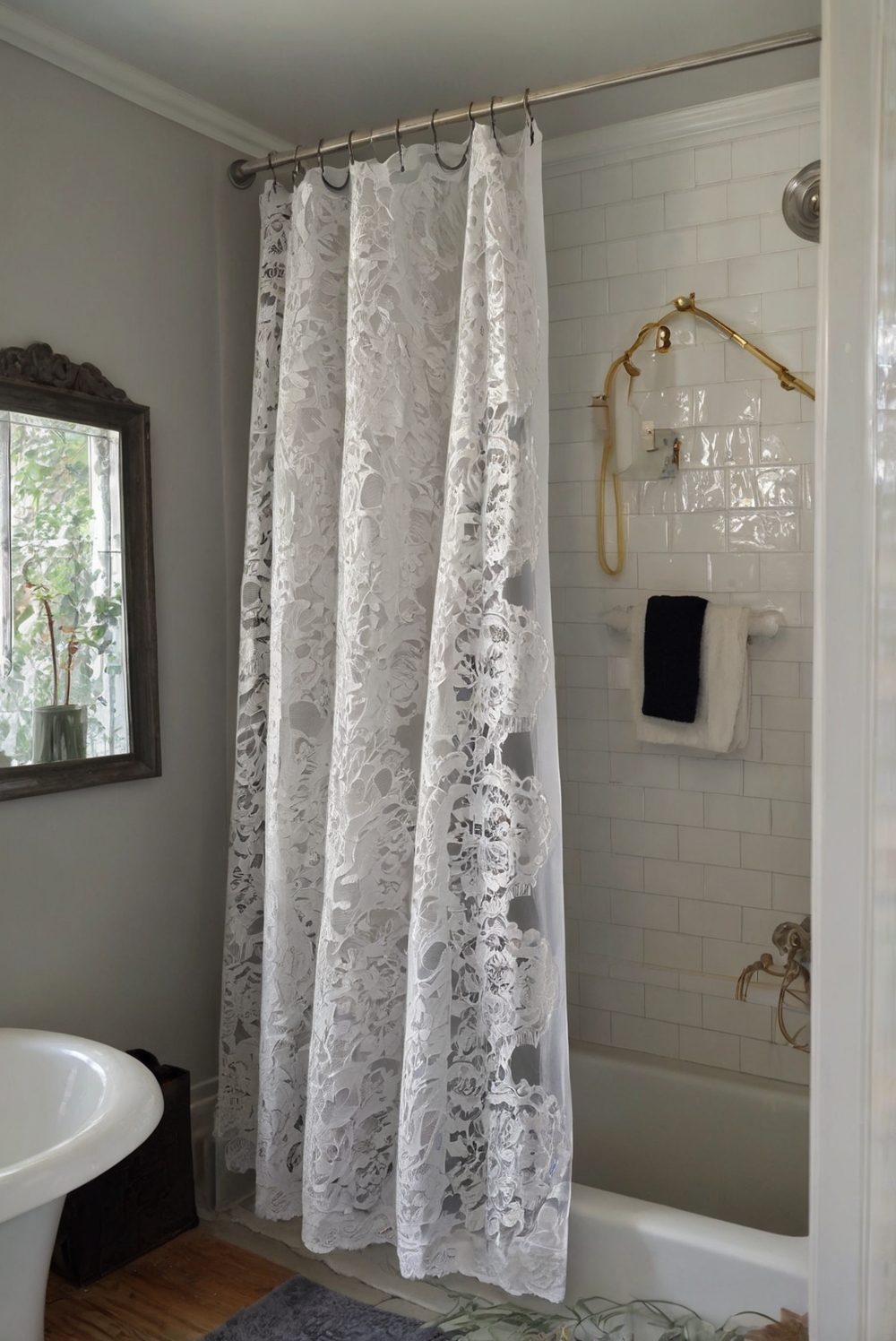 How to Install a Shower Curtain Rod?