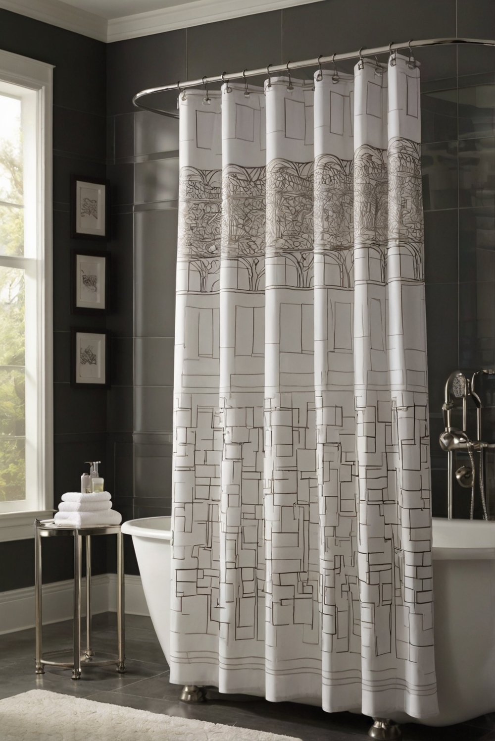 How to Install and Benefit from a Curved Shower Curtain Rod?