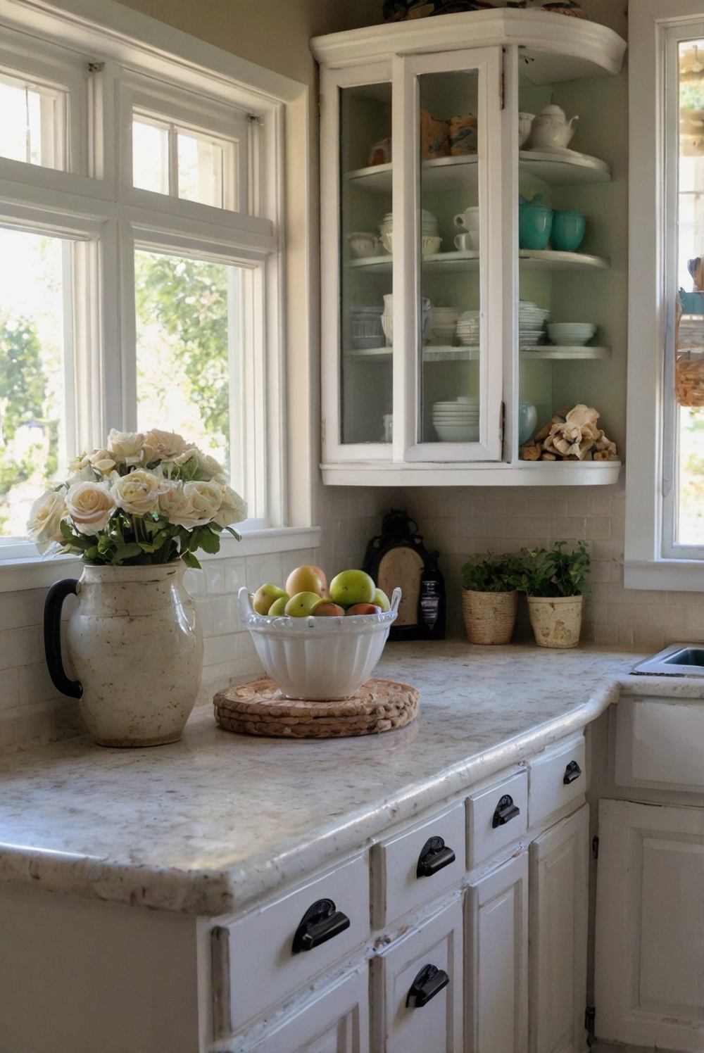 How to keep countertops clutter-free for a clean look?