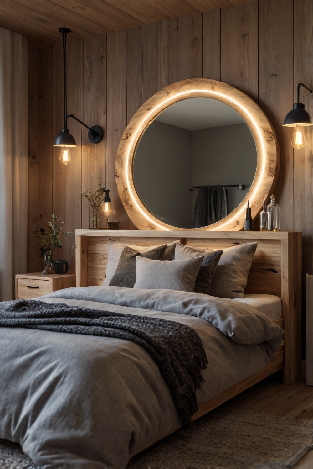 mirror with lighting, vanity mirror lights, illuminated bathroom mirror, LED mirror, light up mirror, makeup mirror with lights, lighted mirror home decor ideas, interior design tips, space saving ideas, decorating inspiration, bedroom decor tips, kitchen decor ideas, living room design ideas