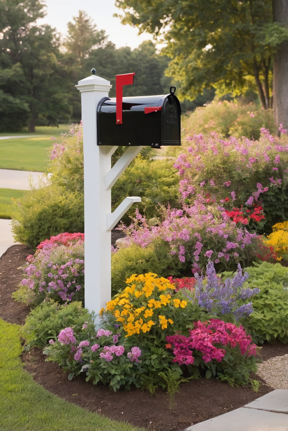 mailbox flower beds, best flowers for mailbox, flower bed plants, mailbox garden flowers, mailbox landscaping ideas, mailbox planter flowers, mailbox flower arrangements home decorating, home interior design, interior design space planning, decorating interiors, interior bedroom design, kitchen designs, living room interior