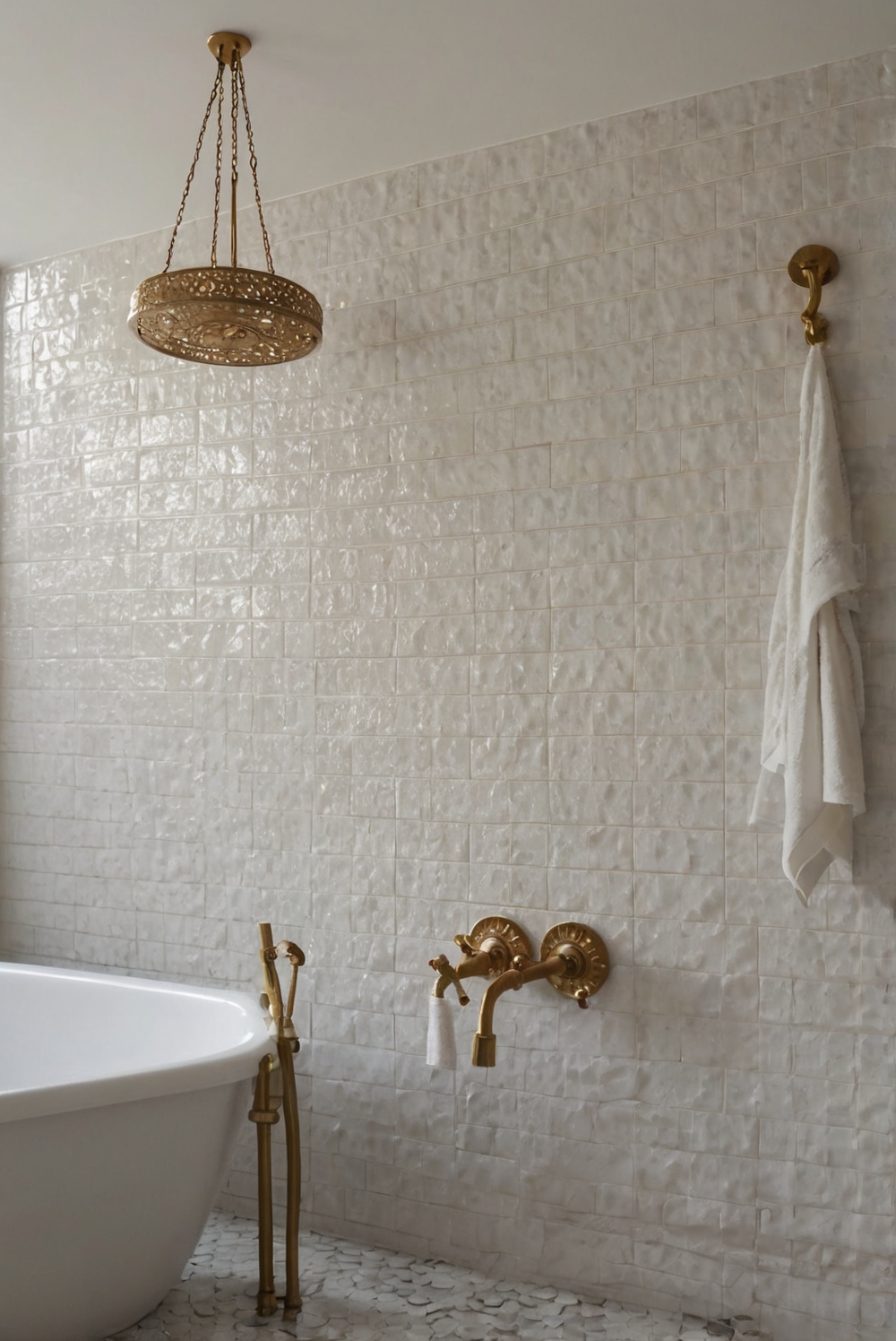 Which tile finish is best for my bathroom: matte, glossy, or textured?