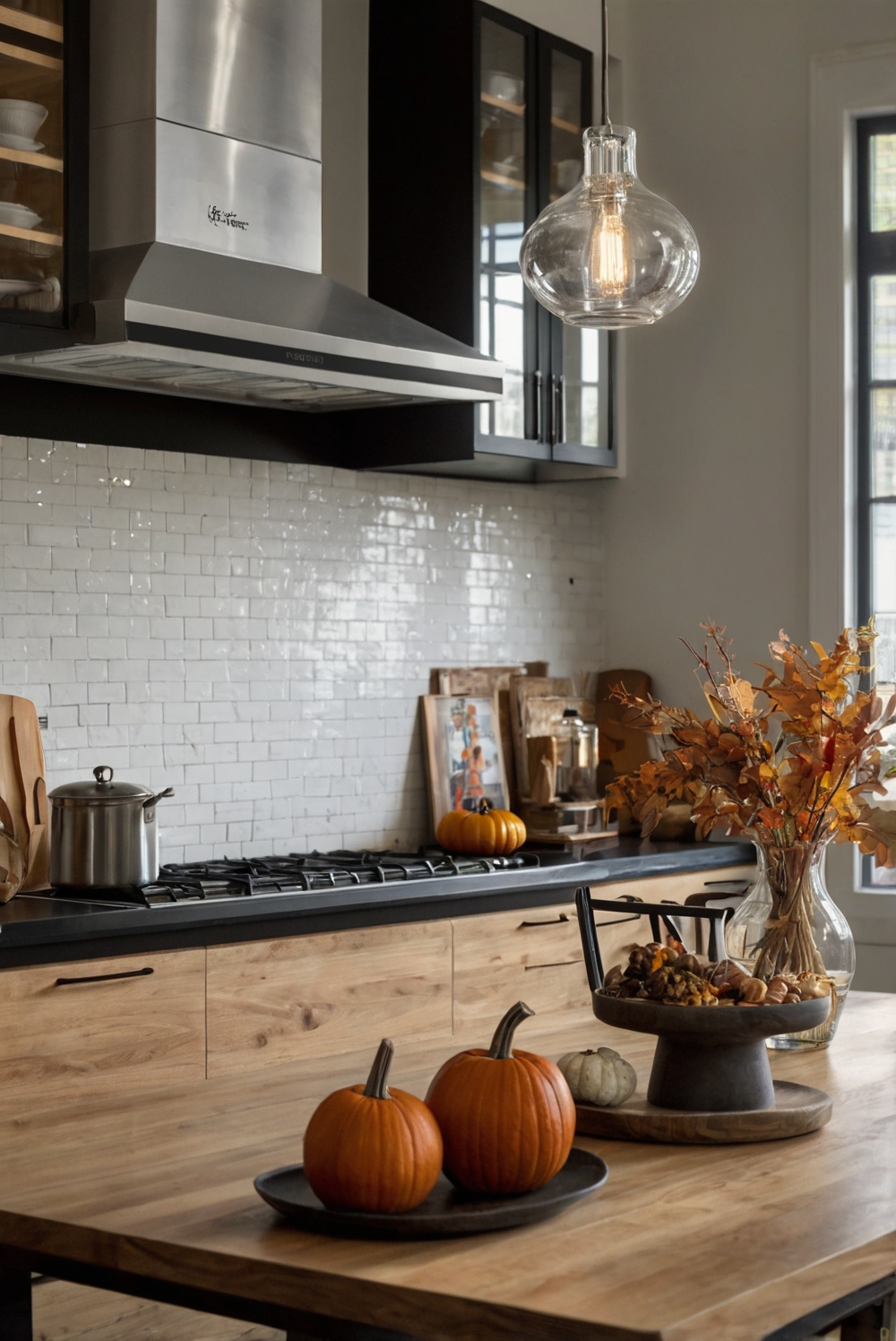 Fall kitchen decor, seasonal kitchen updates, autumn decorating ideas, trendy kitchen accessories, stylish kitchen upgrades