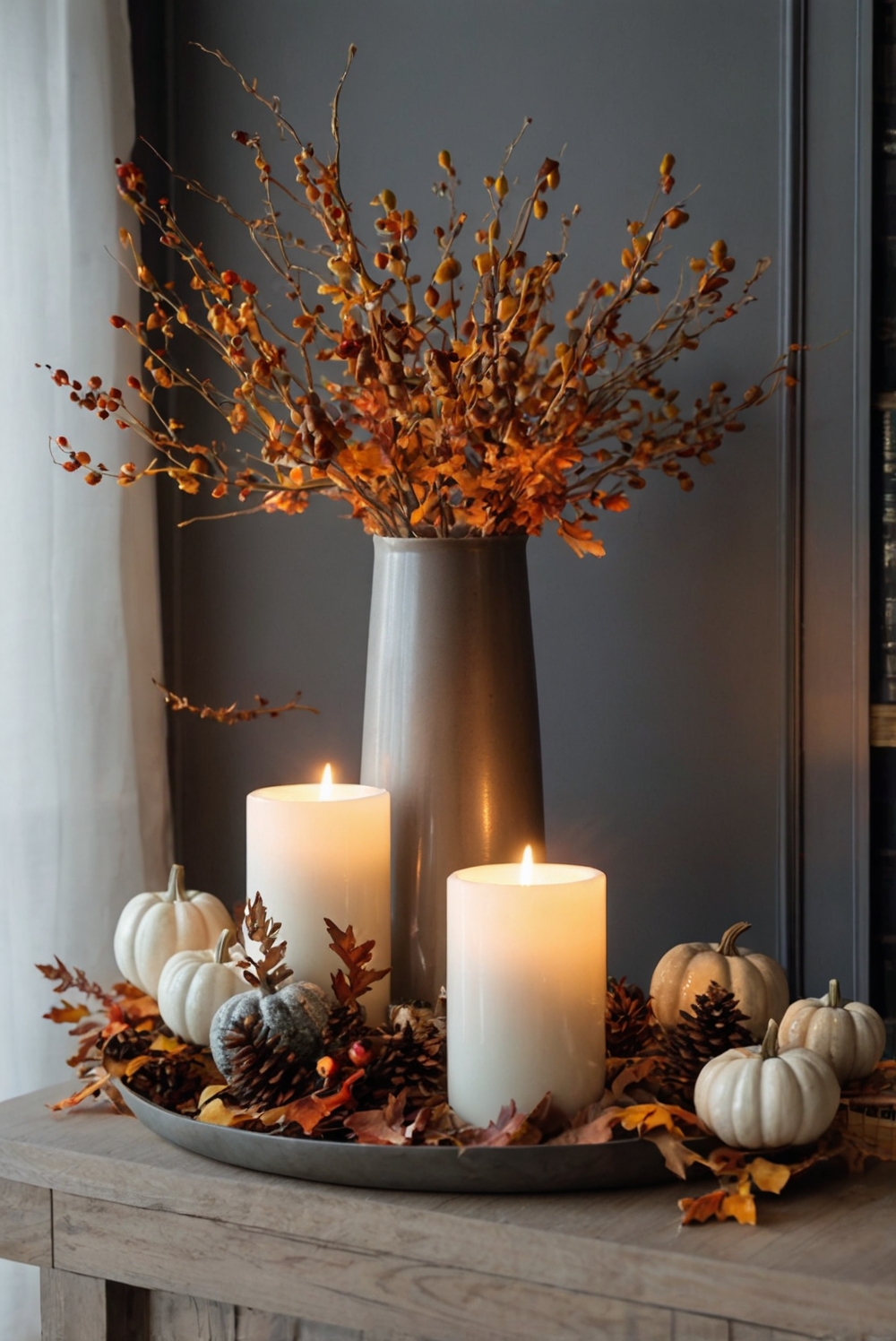 Fall home decor ideas, Home interior upgrades, Seasonal home decorations, Elegant home design, Autumn-themed home accents