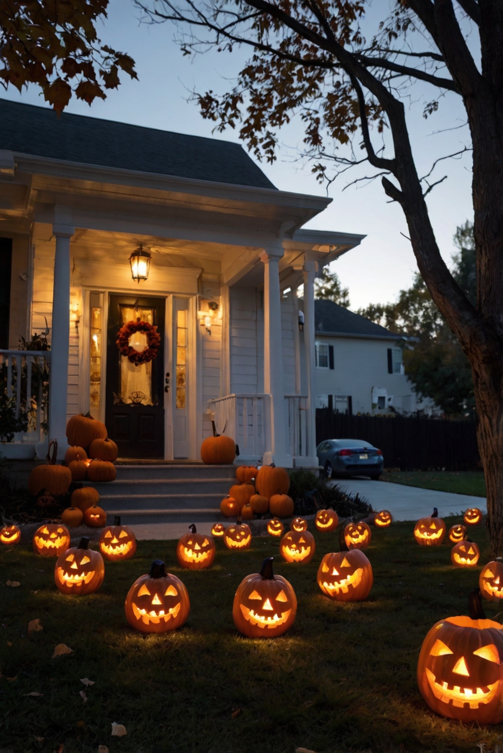 Outdoor Halloween Decor Ideas, Spooky Outdoor Displays, Halloween Yard Decor, Scary Halloween Decorations, Creepy Outdoor Displays