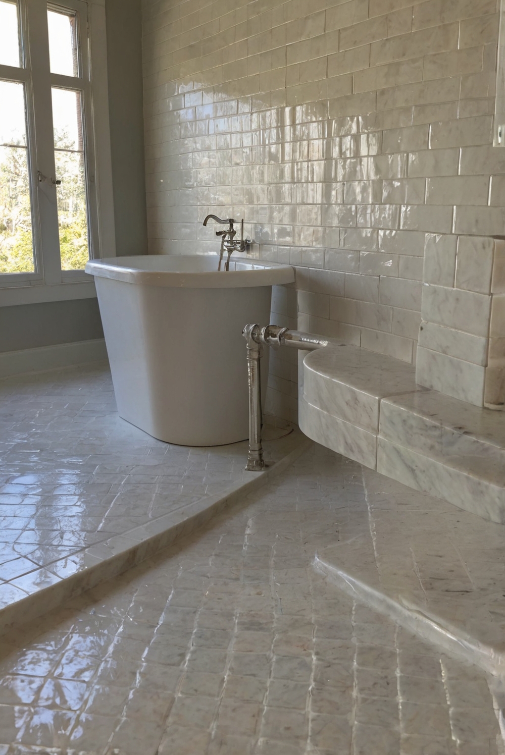 What cleaning products should I use for my specific tile type?
