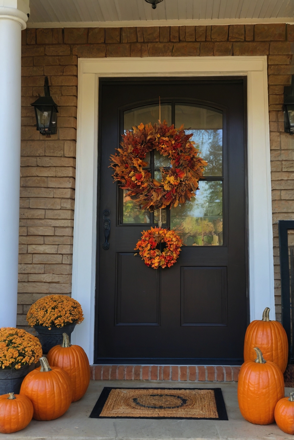 fall porch decor, fall decorating ideas, outdoor fall decorations, autumn porch decorations, fall front porch ideas