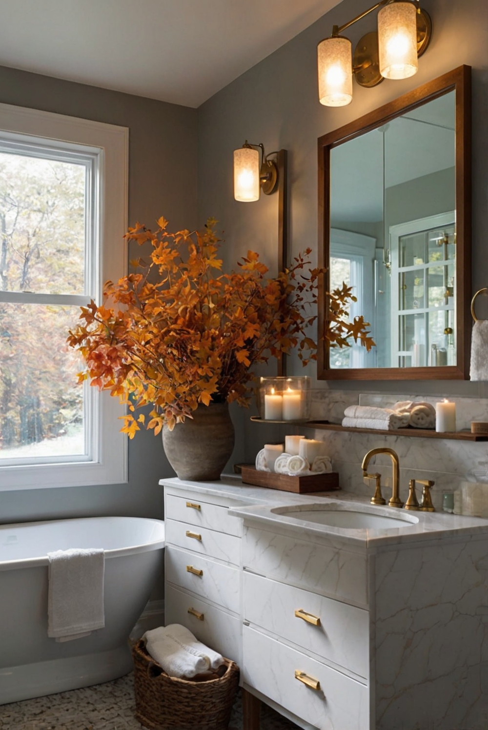 Refresh bathroom design, Remodel bathroom ideas, Bathroom renovation tips, Modern bathroom makeover, Luxury bathroom upgrade