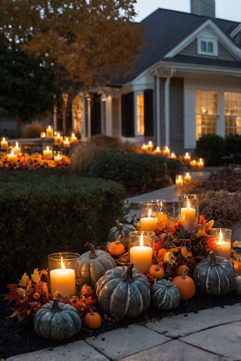 Thanksgiving decor ideas, Thanksgiving outdoor decorations, Outdoor Thanksgiving decorations, Thanksgiving porch decor, Festive Thanksgiving outdoor decor