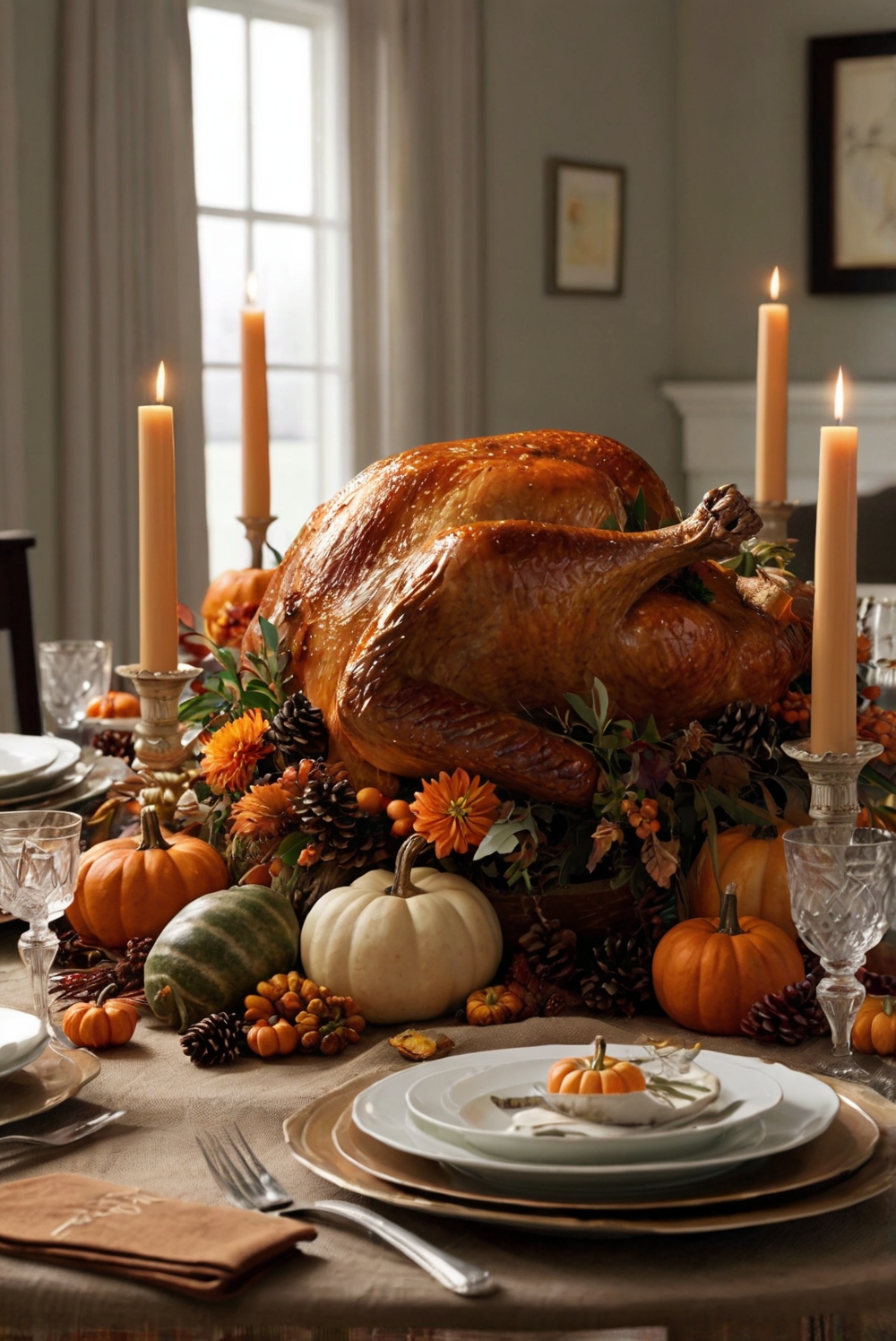 Thanksgiving decorating ideas, Thanksgiving home decor, Festive Thanksgiving decorations, Thanksgiving living room decor, Thanksgiving table setting