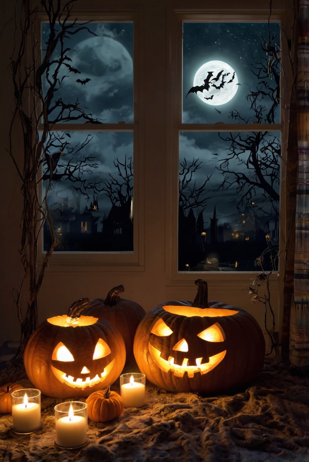 Upgrade bedroom decor, Halloween bedroom decor, Spooky bedroom ideas, Halloween themed bedroom, Scary bedroom decorations