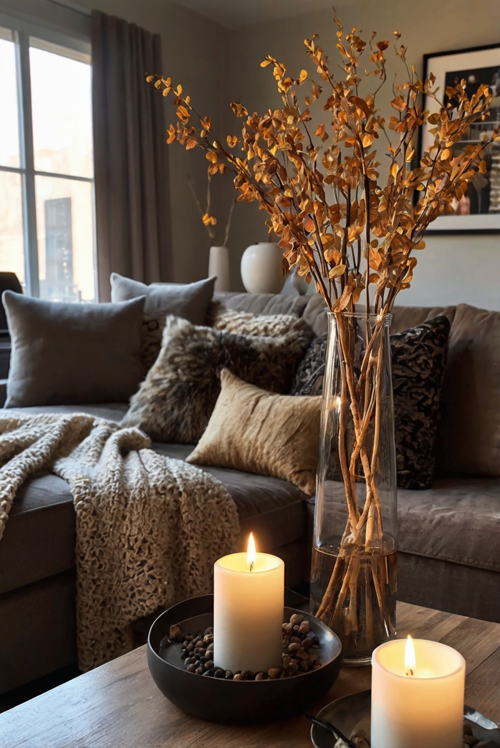 Fall decor, Apartment decor, Home accessories, Autumn decorations, Cozy home