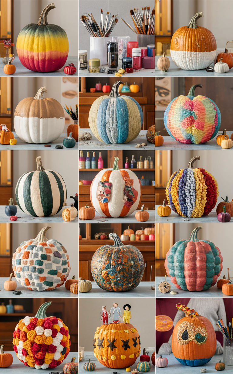 Stunning DIY Pumpkin Painting Ideas: Top 10 Trendy Decor Inspirations