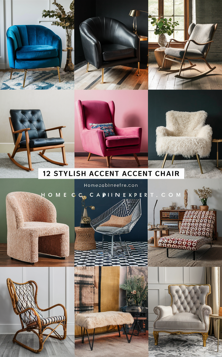 Stylish accent chair, modern armchair, living room seating, designer lounge chair, elegant side chair