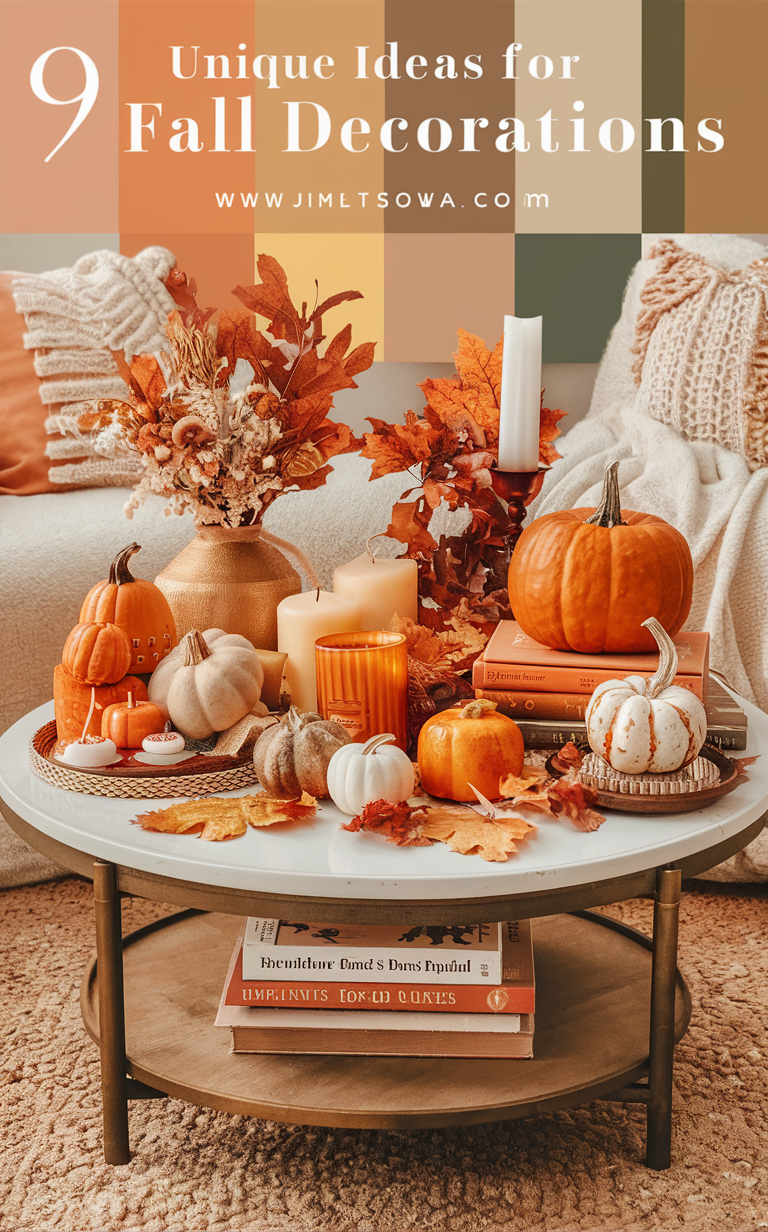 14 Stunning Fall Coffee Table Ideas to Make Your Living Room Cozy