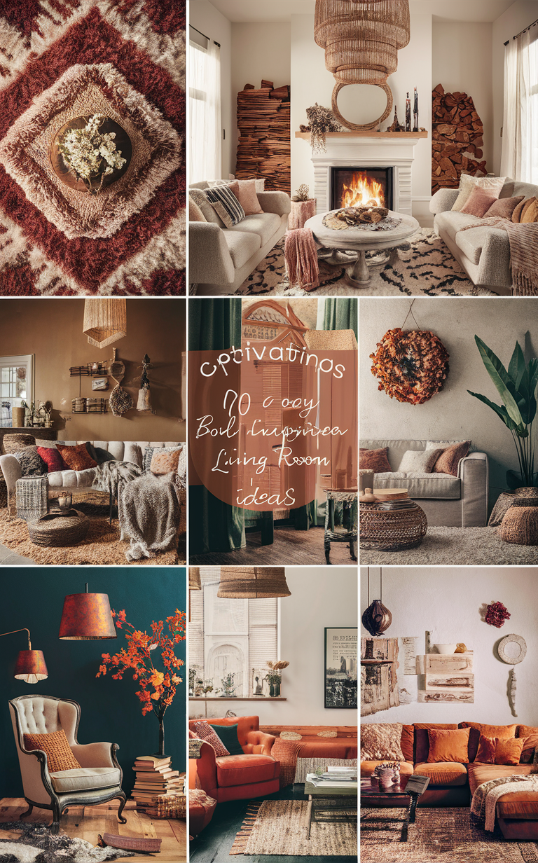 Stunning Boho Fall Living Room Inspirations: Top Trends for 2022