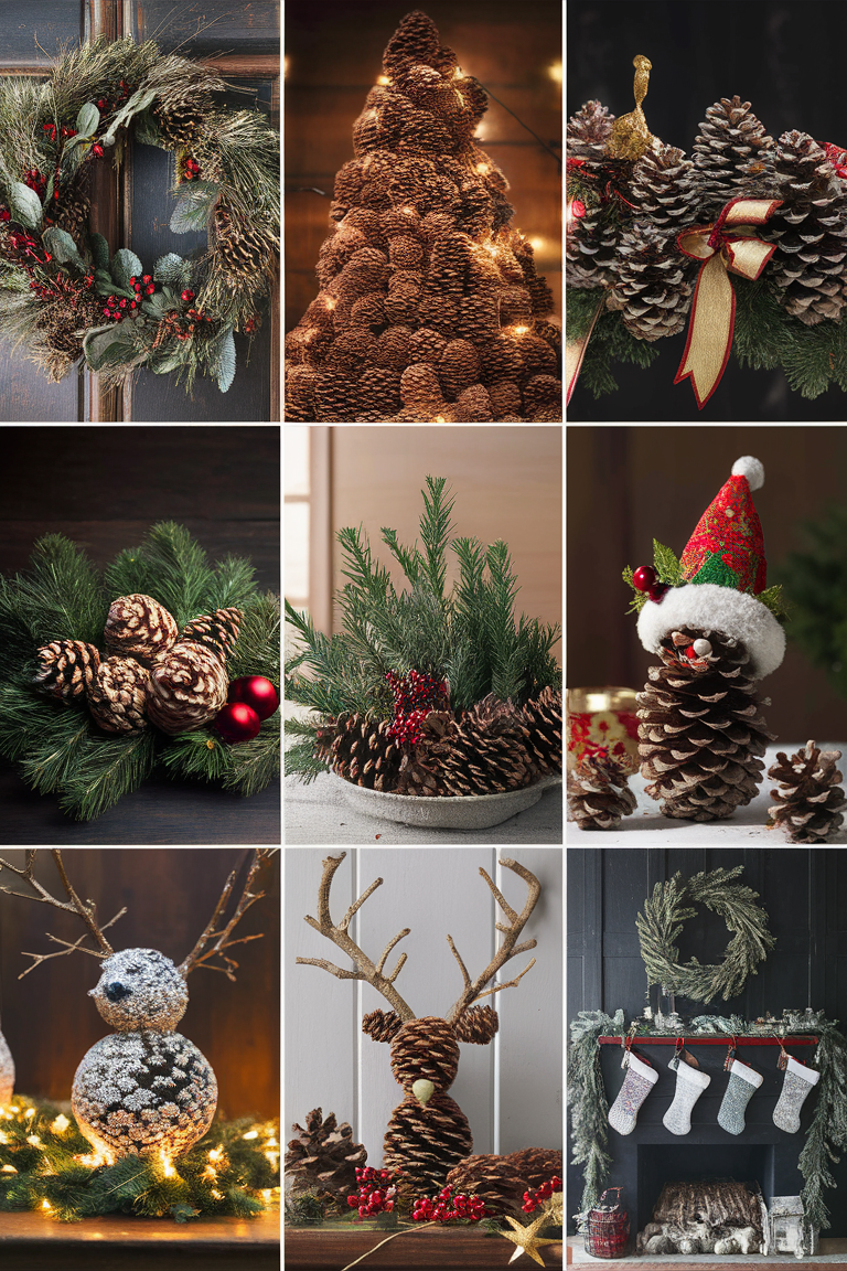 15 Pinecone Crafts for Stunning Christmas Decor: Top Ideas for 2022