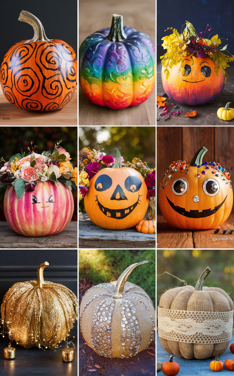 17 Stunning Pumpkin Painting Ideas: Top Trendy Halloween Decor Inspirations