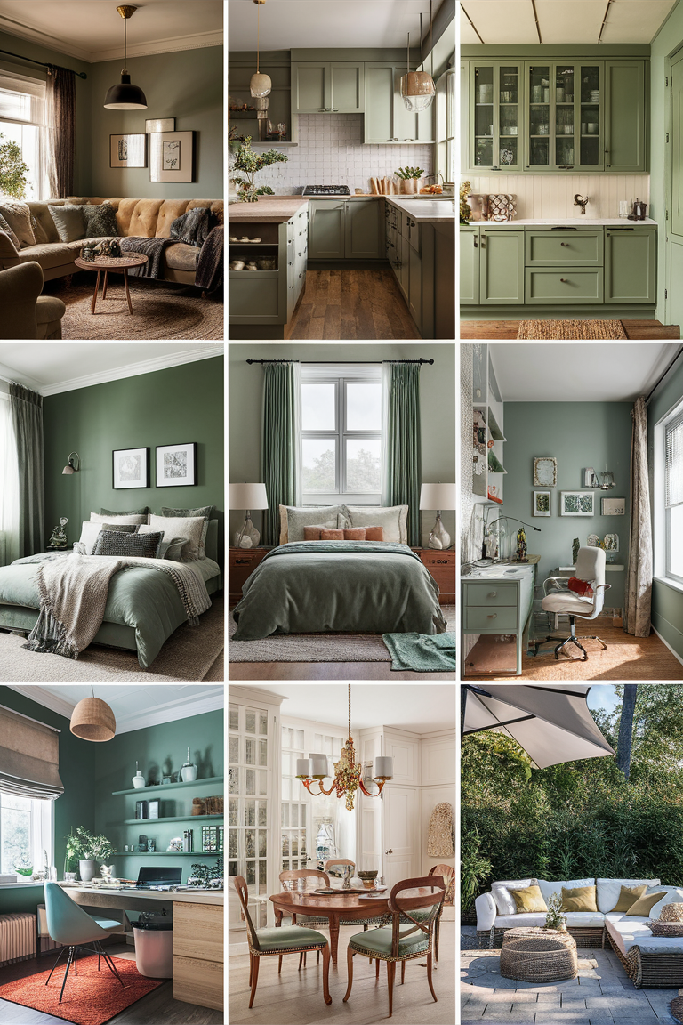 30 Stunning Ideas For Sage Green Room Decor