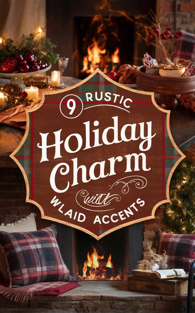 Rustic Holiday Charm: Plaid Accents for a Trendy Touch

Result:
Rustic Holiday Charm: Plaid Accents for a Trendy Touch