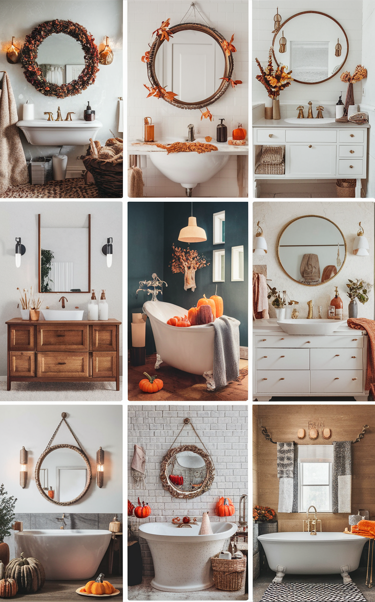 15 Stylish Fall Bathroom Ideas