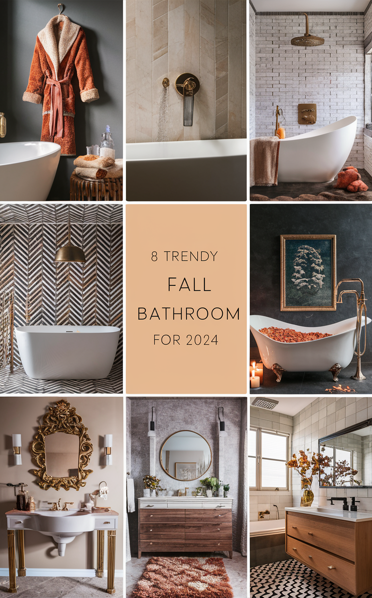 15 Trend Fall Bathroom Ideas