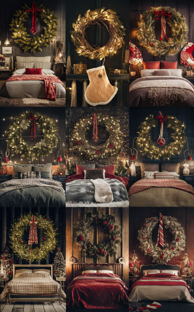 15 Vintage Christmas Bedroom Decor Ideas