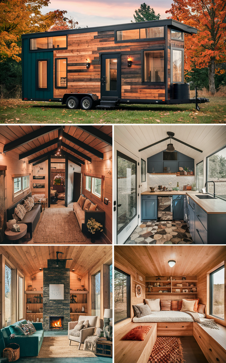 Tiny home renovation ideas, Small space upgrades, Affordable home decor, Compact living solutions, Cozy interior design