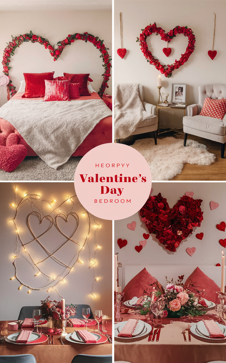 +25 Top Valentines Bedroom Decor Ideas for a Romantic Touch