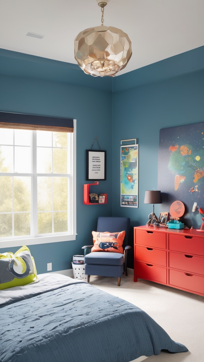 gamer room decor, gaming setup ideas, video game themed bedroom, tech gamer bedroom, cool gaming room ideas