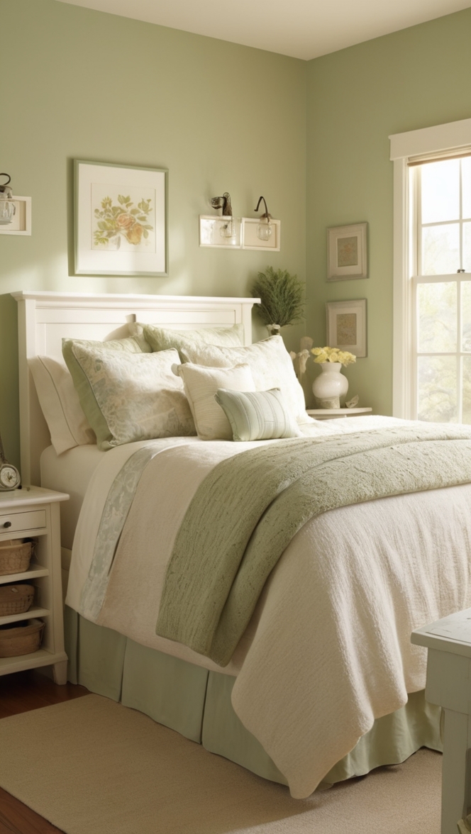 cozy cottage decor, cozy cottage furnishings, cottage bedroom ideas, cozy bedroom design, cozy cottage interior