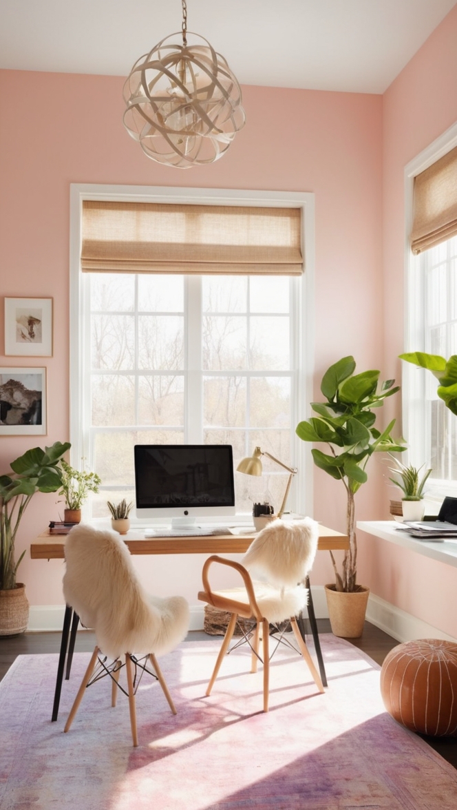 home office space, ideal home office design, productive work from home, modern home office setup, comfortable home office furniture