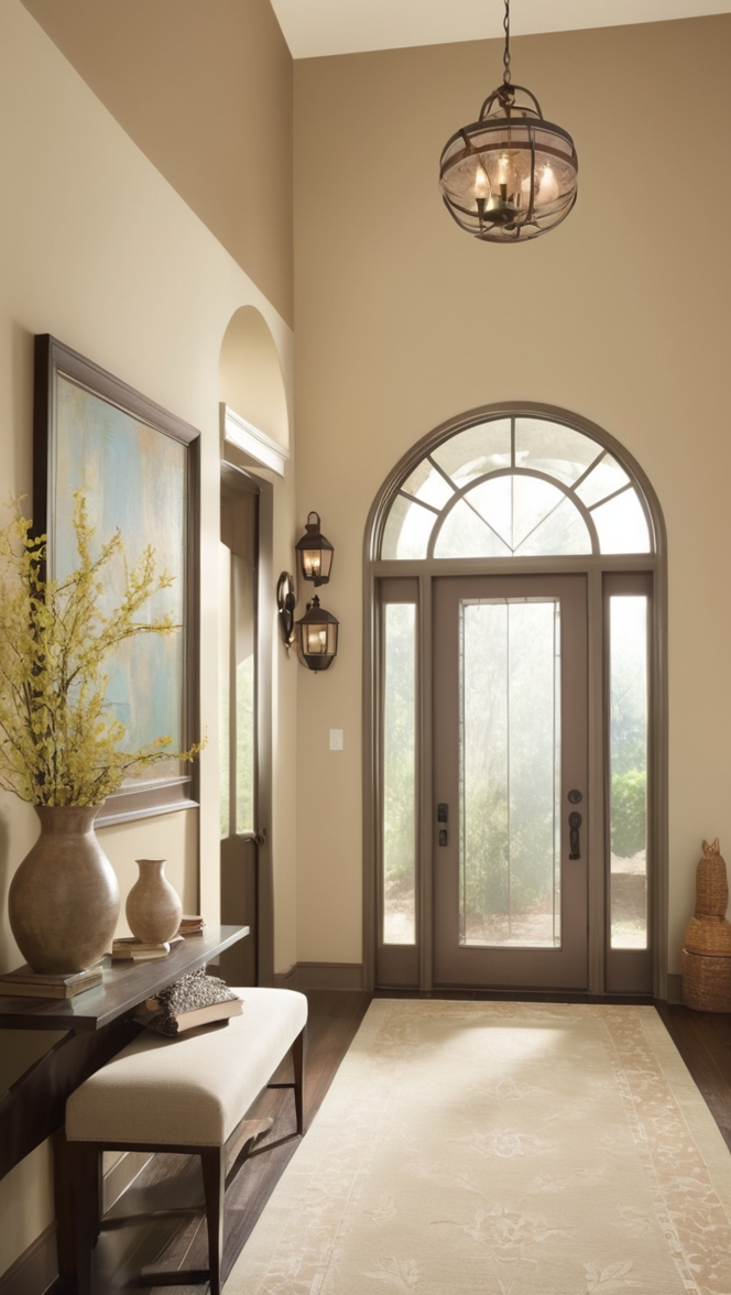 home entrance decor, entryway furniture, modern entry table, stylish entryway, contemporary entryway