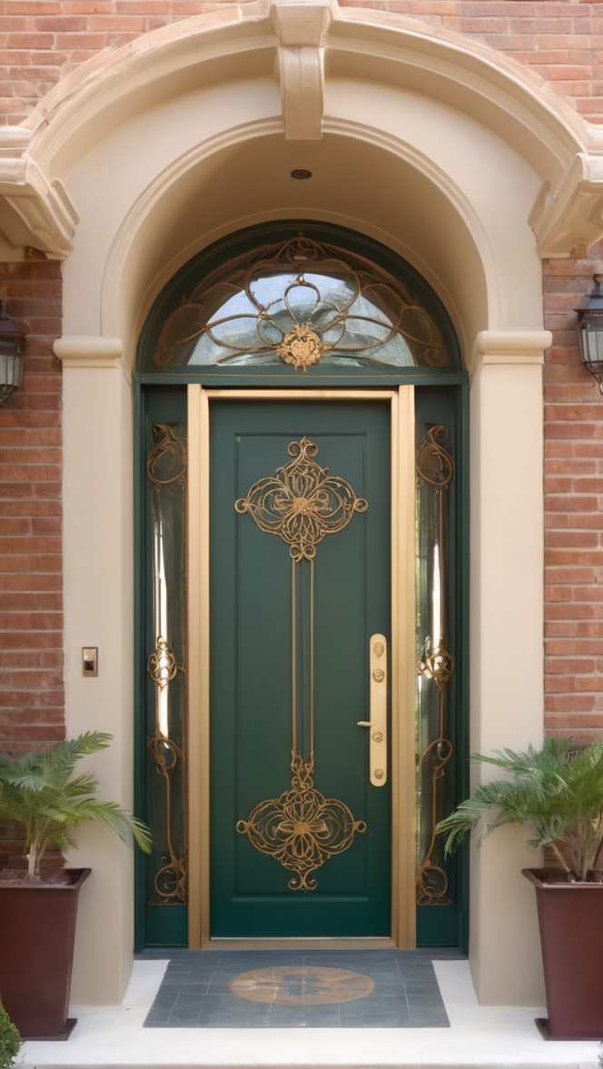 Top Trends in Main Door Design: Entrance Iron ?