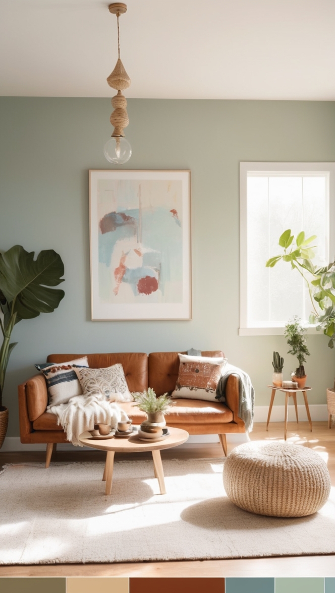 minimalist home decor, bohemian interior design, modern living room, Scandinavian style, contemporary furniture