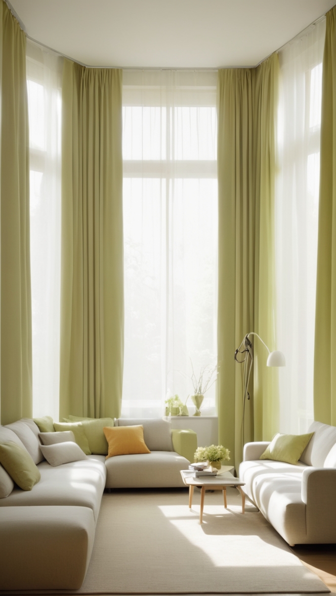 minimalist curtains, modern window treatments, simple drapes, contemporary curtains, sleek home decor