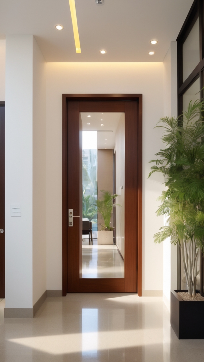 I Can the office main door design entrance be customized? ?